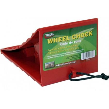 VALTERRA PRODUCTS Wheel Chock, Red VLPA10-0908